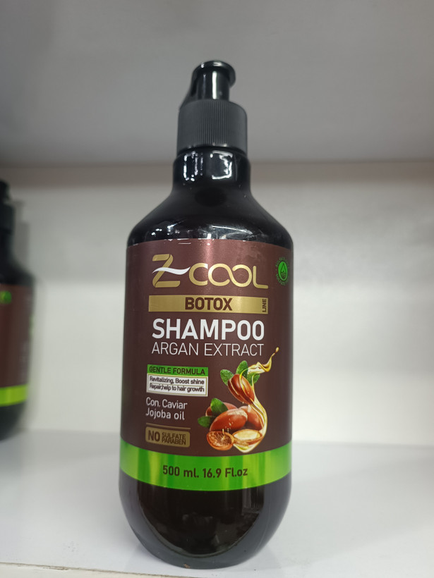 شامپو بوتاکس آرگان Zcool 500 میلیلیتر